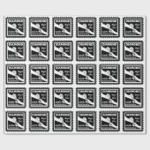 ダイヤモンド結婚60周年伝統的 ラッピングペーパー (フラット)