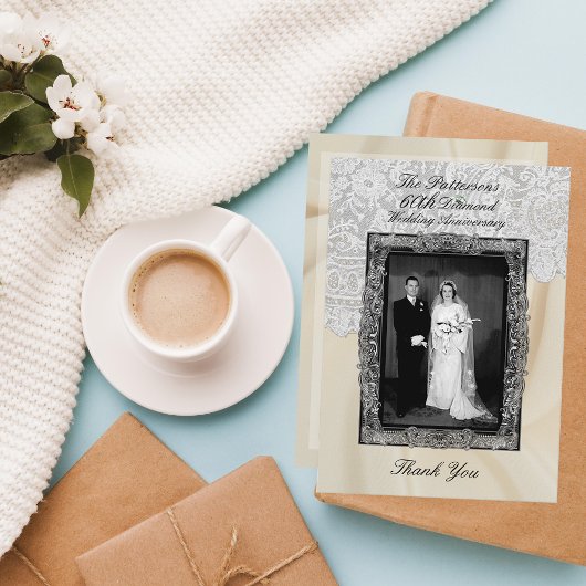 ダイヤモンド結婚60周年記念 サンキューカード