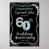 ダイヤモンド結婚60周年記念 ポスター (正面)