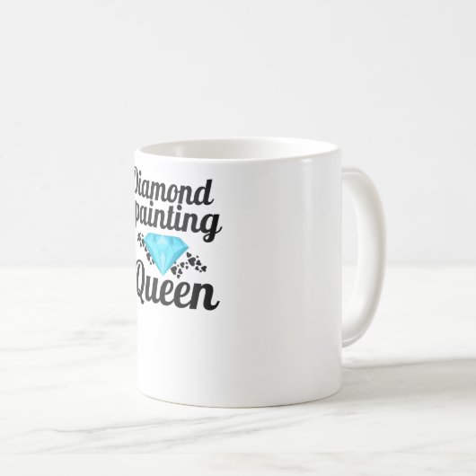 ダイヤモンド絵画の恋人への贈り物|ダイヤモンドペインター コーヒーマグカップ (正面右)