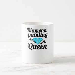 ダイヤモンド絵画の恋人への贈り物 ダイヤモンドペインター コーヒーマグカップ