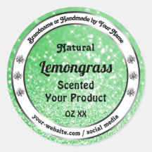 ダイヤモンド製品ラベル付きエメラルドグリーングリッター