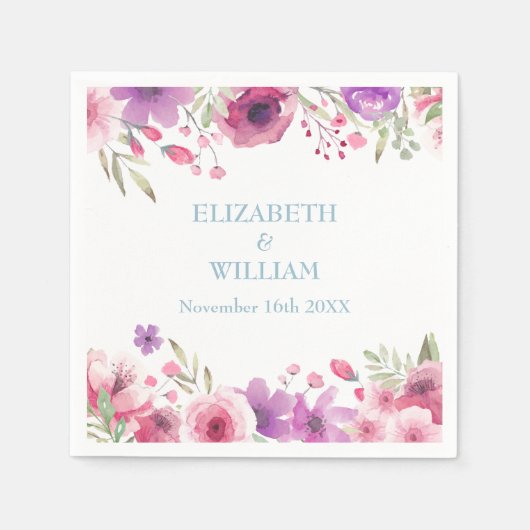 ダイヤモンド記念日 カントリー ローズ グリーン スタンダードカクテルナプキン (正面)