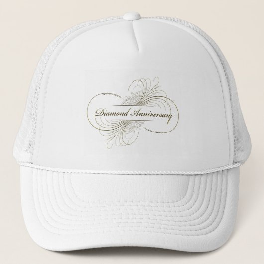 ダイヤモンド記念日 キャップ (正面)