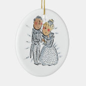 ダイヤモンド記念日 セラミックオーナメント (右)