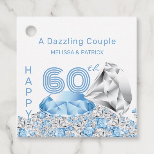 ダイヤモンド記念日 フェイバータグ (正面)