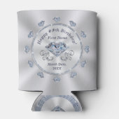 ダイヤモンド誕生日会の好意パーソナライズされた、 缶クーラー (裏面)