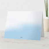 ダイヤモンド誕生日 カード (裏面)