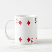 ダイヤモンド遊のカード コーヒーマグカップ (左)