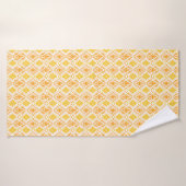 ダイヤモンド金ゴールド：豪華な部族のエレガンス バスタオル (バスタオル)