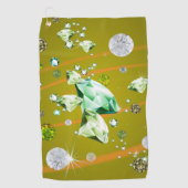 ダイヤモンド銀河系10 ゴルフタオル (正面)