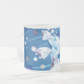 ダイヤモンド銀河系12 フロストグラスマグカップ (正面左)