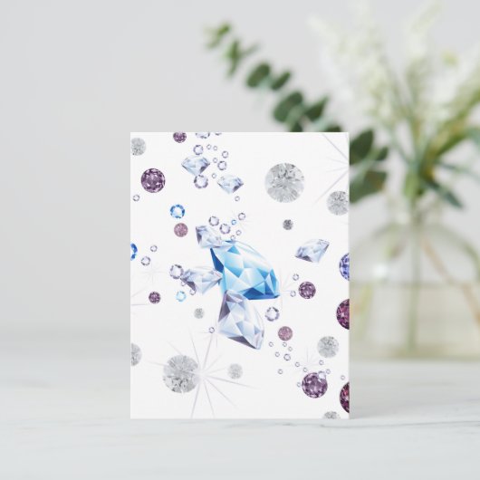 ダイヤモンド銀河系1 ポストカード (スタンド正面)