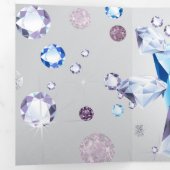 ダイヤモンド銀河系3 三つ折りクリスマスカード (内部最初)