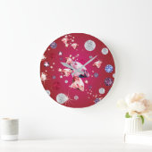 ダイヤモンド銀河系6 ラージ壁時計 (ホーム)