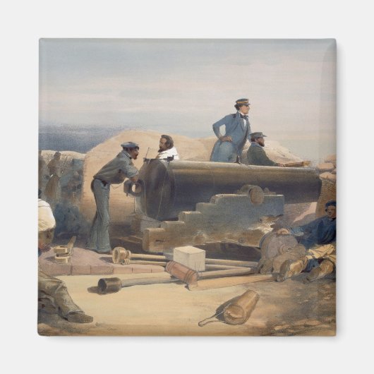 ダイヤモンド電池の静かな一日、プレート'Th マグネット (正面)