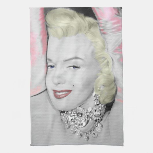 ダイヤモンド2 キッチンタオル (縦)