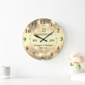 ダイヤモンド50周年記念 ラージ壁時計 (ホーム)