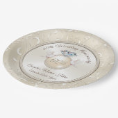 ダイヤモンド60周年紙プレート ペーパープレート (アングル)