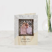 ダイヤモンド60周年結婚サンキューカード 招待状 (正面)