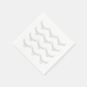 ダイヤモンド60周年結婚ナプキン スタンダードカクテルナプキン (角)