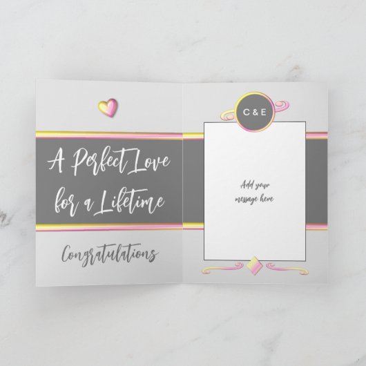 ダイヤモンド60周年記念に写真名を黄色に追加 カード (内部)