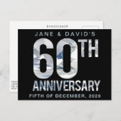 ダイヤモンド60周年記念パーティーはがき ポストカード (正面/裏面)