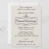 ダイヤモンド60周年記念祝賀会 招待状 (正面)