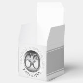 ダイヤモンド60th結婚の記念日キューブの好意ボックス フェイバーボックス (オープン)