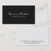 ダイヤモンド&ウィーブ//パターンIII 名刺 (正面/裏面)