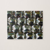 ダイヤモンド、エレガントヴィンテージ宝石 ジグソーパズル (横)