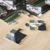 ダイヤモンド、エレガントヴィンテージ宝石 ジグソーパズル (側面)