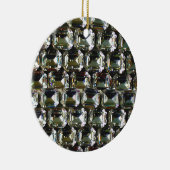 ダイヤモンド、エレガントヴィンテージ宝石 セラミックオーナメント (右)