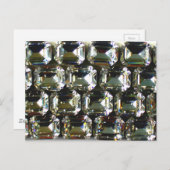 ダイヤモンド、エレガントヴィンテージ宝石 ポストカード (正面/裏面)