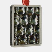 ダイヤモンド、エレガントヴィンテージ宝石 メタルオーナメント (右)