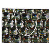 ダイヤモンド、エレガントヴィンテージ宝石 ラージペーパーバッグ (裏面)