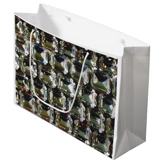 ダイヤモンド、エレガントヴィンテージ宝石 ラージペーパーバッグ (正面アングル)