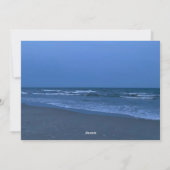 ダイヤモンド オーナメント フラット ホリデー カード (裏面)