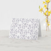 ダイヤモンド カード (黄色い花)