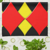 ダイヤモンド キッチンタオル (折り畳み)