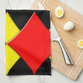 ダイヤモンド キッチンタオル (四つ折り)