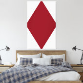 ダイヤモンド キャンバスプリント (インサイチュ (寝室))