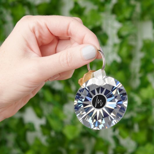 ダイヤモンド キーホルダー (手)