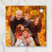 ダイヤモンド・ギャツビー・ジオメトリック・フォト・リアル・ゴールド・フォイル フェイバータグ (裏面)