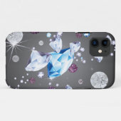 ダイヤモンド・ギャラクシー5 Case-Mate iPhoneケース (裏面(横))