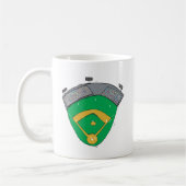 ダイヤモンド コーヒーマグカップ (左)