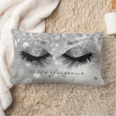 ダイヤモンド&シルバーまつ毛/眉 – Hello Gorious ランバークッション (ブランケット)