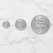 ダイヤモンド&シルバーダマスク コンフェッティ (正面)