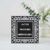 ダイヤモンド・ジュビリー 60周年記念結婚式 招待状 (スタンド正面)