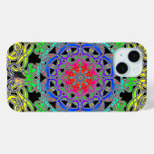 ダイヤモンド スペクトラグリフ Case-Mate iPhoneケース (裏面 (横))